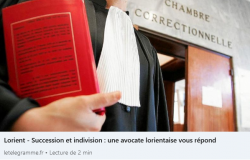 Succession et indivision : une avocate lorientaise vous rpond